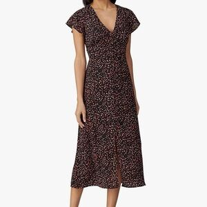 BB Dakota Heavy Petals Midi Dress